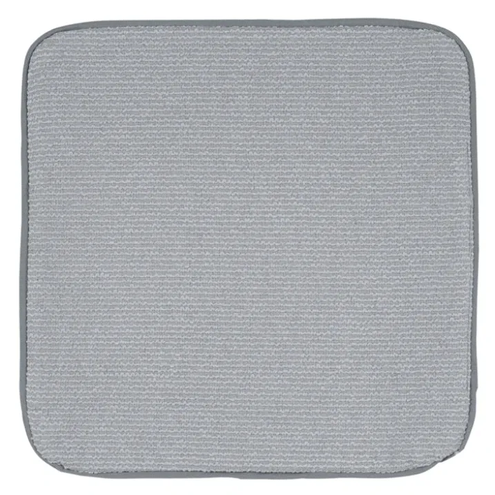Housse de coussin passepoilée