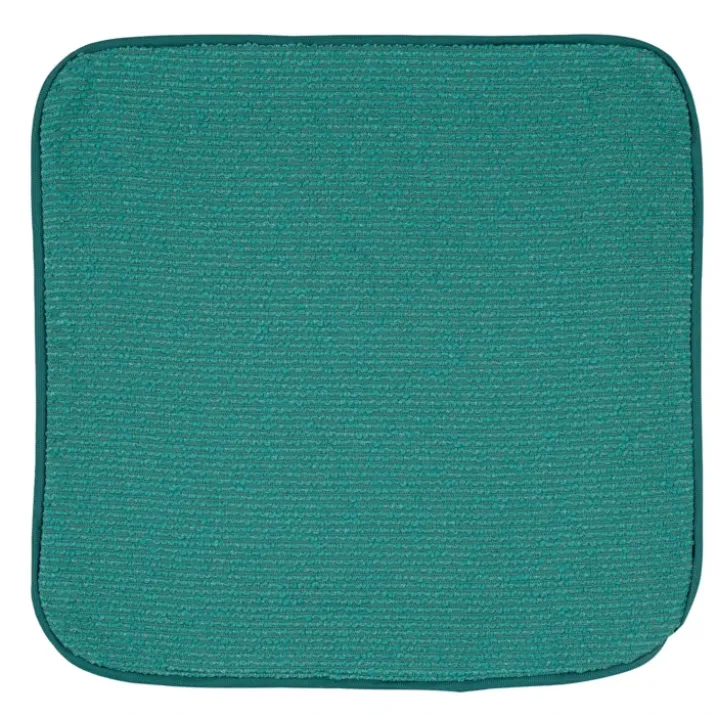 Housse de coussin passepoilée