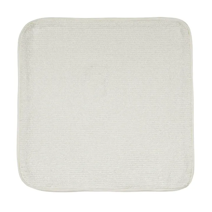Housse de coussin passepoilée