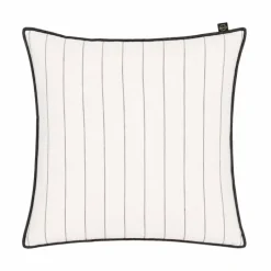 Housse de coussin rayé en lin CALVI HAOMY