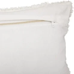 Housse de coussin rectangulaire tuftée