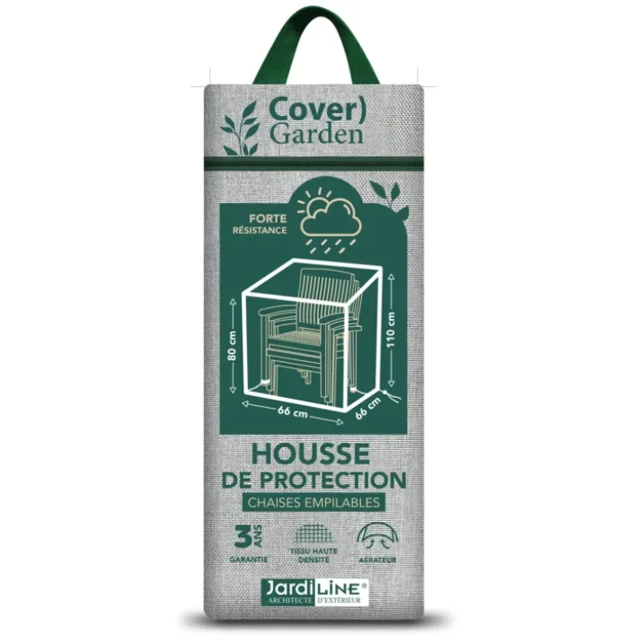Housse de protection chaises empilables
