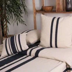 Jeté de Lit coton épais Rustique