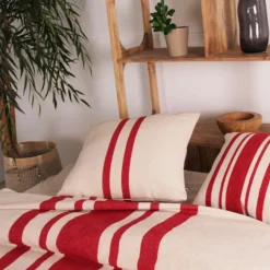 Jeté de Lit coton épais Rustique