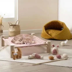 Jouet peluche souris pour chat