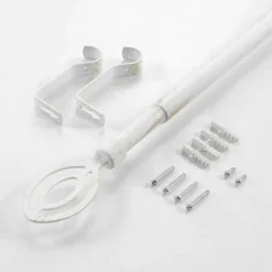 Kit de tringle extensible au style géométrique
