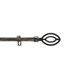 Kit de tringle extensible au style géométrique