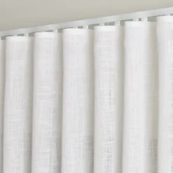 Kit rail extensible + Voilage poly-lin wave