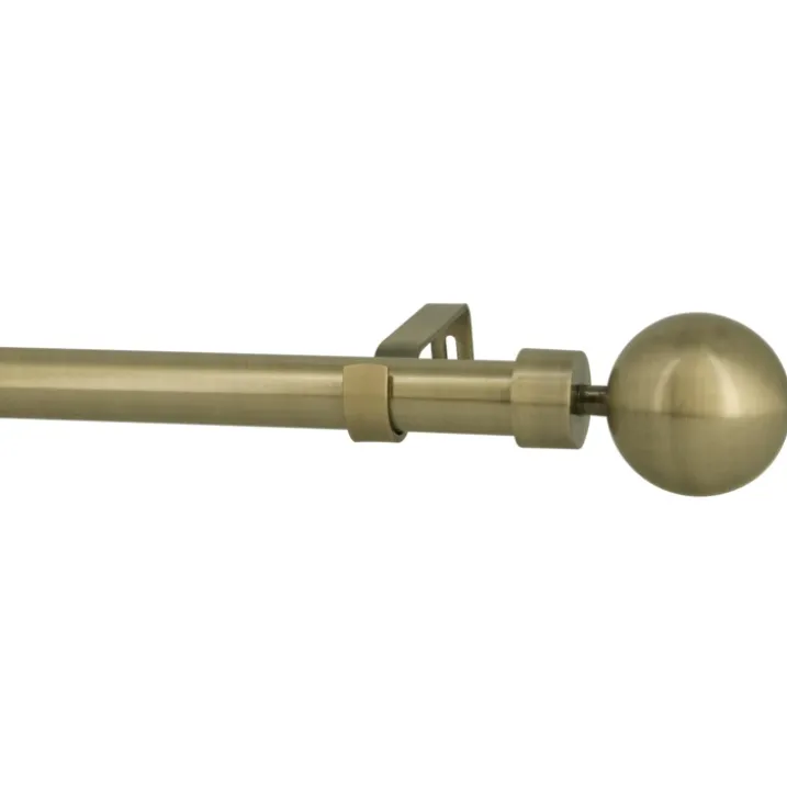Kit tringle extensible en métal avec embout