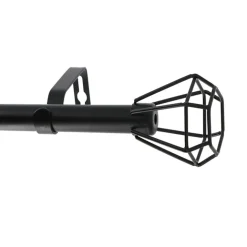 Kit tringle à rideaux extensible géométrique