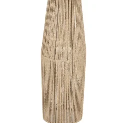 Lampadaire bi matières