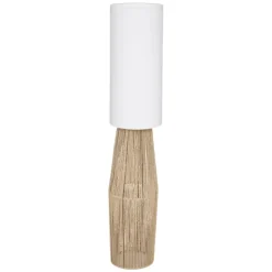 Lampadaire bi matières