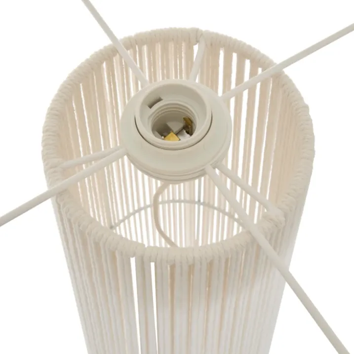Lampadaire design en coton