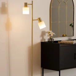 Lampadaire droit moderne