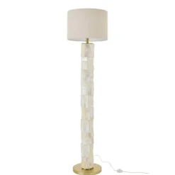 Lampadaire effet nacré