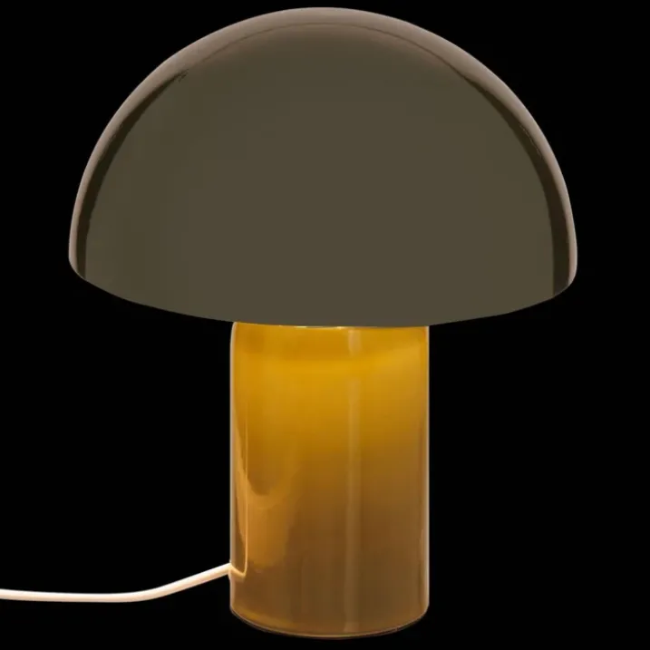Lampe champignon en métal