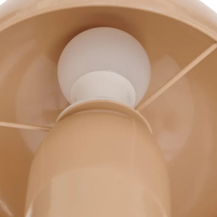 Lampe champignon en métal