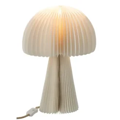 Lampe champignon en papier design