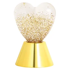 Lampe décorative cœur lumineuse à paillettes