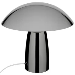 Lampe de table design champignon métal