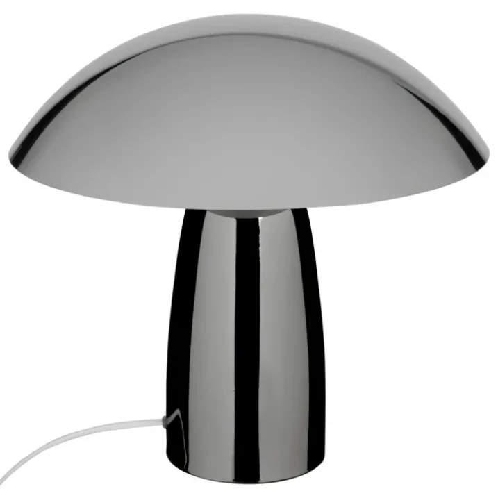Lampe de table design champignon métal