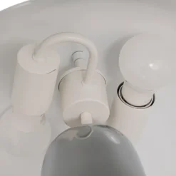 Lampe de table design champignon métal