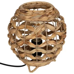 Lampe en jacinthe à poser