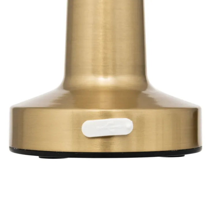 Lampe extérieure en métal rechargeable