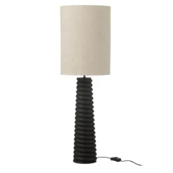 Lampe à poser abat-jour tissu