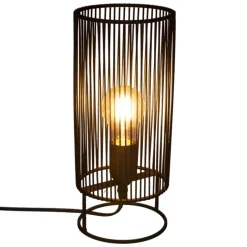 Lampe à poser au style indus