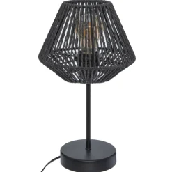 Lampe à poser corde