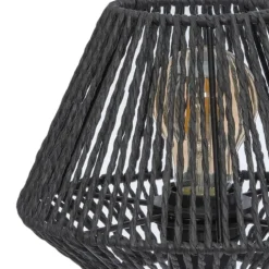 Lampe à poser corde