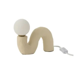 Lampe à poser design en pierre