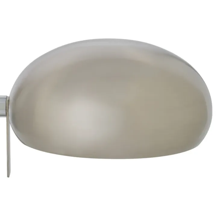 Lampe à poser en métal avec abat-jour arrondi