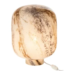 Lampe à poser en verre