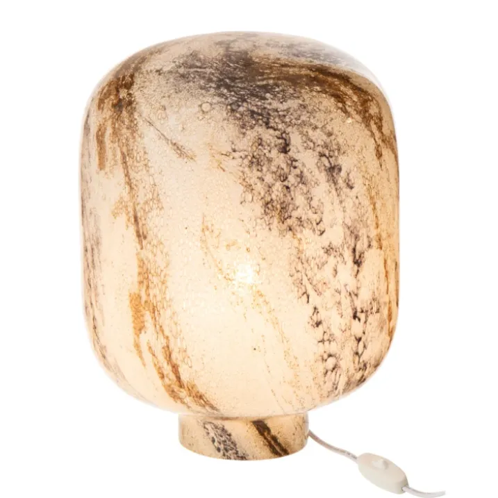 Lampe à poser en verre