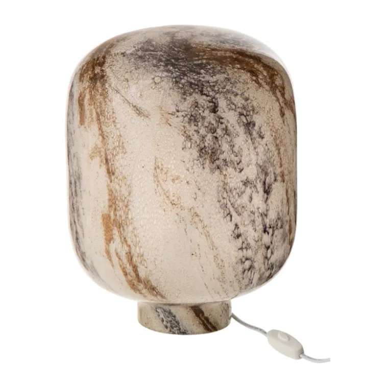 Lampe à poser en verre