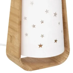 Lampe étoiles ajourées