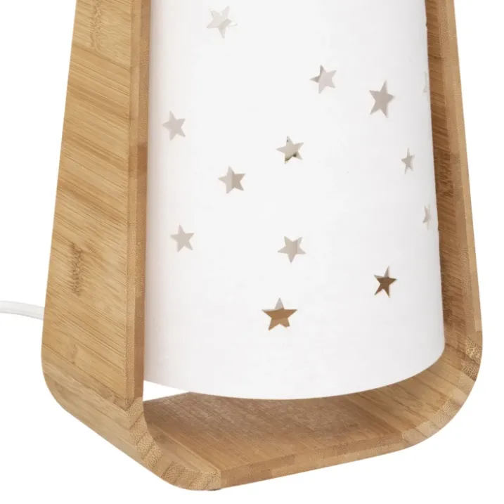 Lampe étoiles ajourées