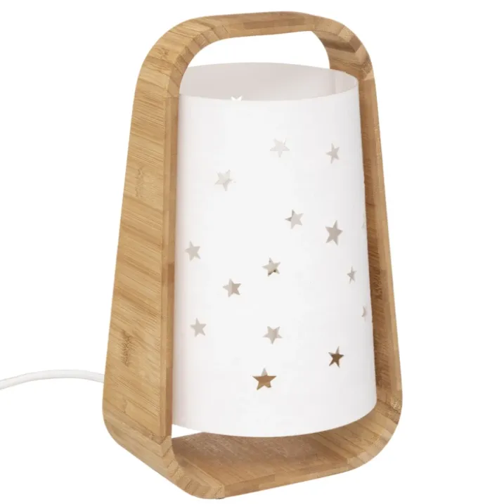 Lampe étoiles ajourées