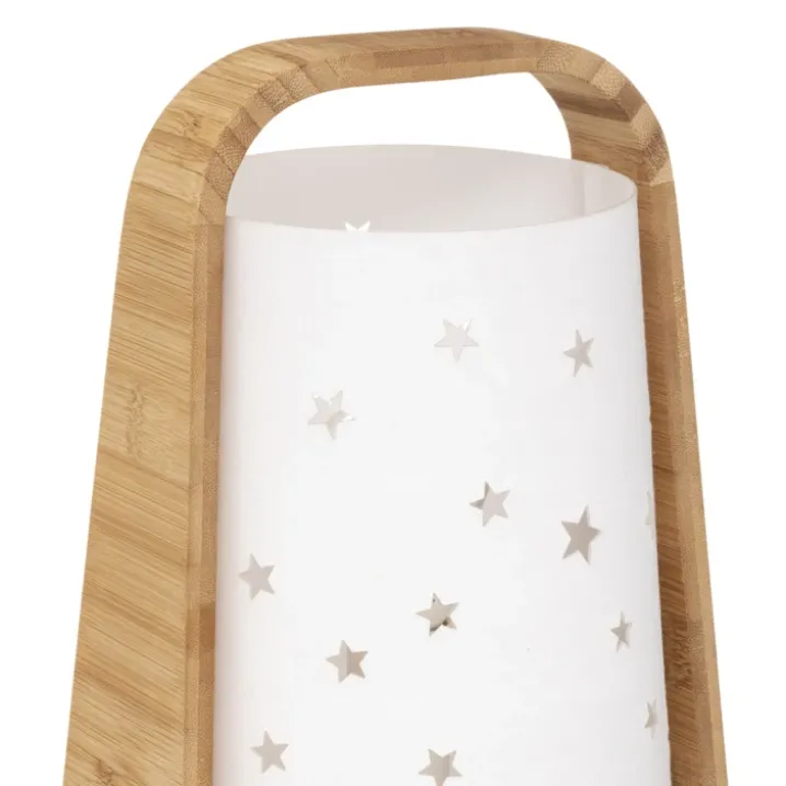 Lampe étoiles ajourées