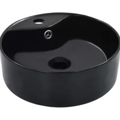 Lavabo rond avec trop-plein