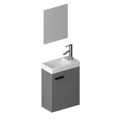 Lave main avec miroir