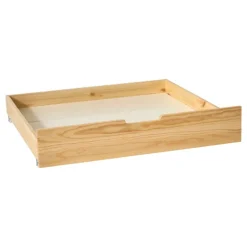 Lit cabane enfant en bois avec rangements intégrés
