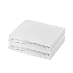 Lot alèse imperméable et drap-housse bébé en coton