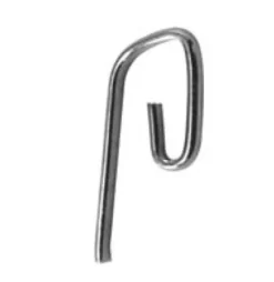Lot de 25 agrafes escargot pour galon fronceur / ruflette