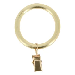 Lot de 10 anneaux D52 avec pincepour tringle - D28