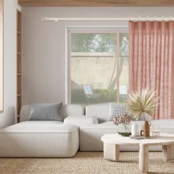Lot de 10 anneaux en frêne pour tringle D28 mm