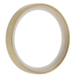 Lot de 10 anneaux plats pour tringle D28 mm doré mat
