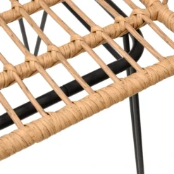 Lot de 2 chaises de jardin avec accoudoirs